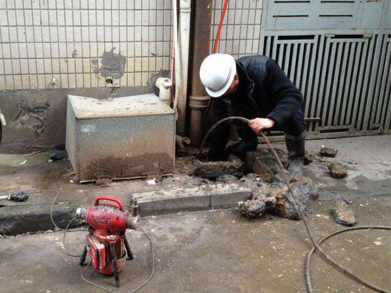 文登疏通下水道-洗菜池疏通